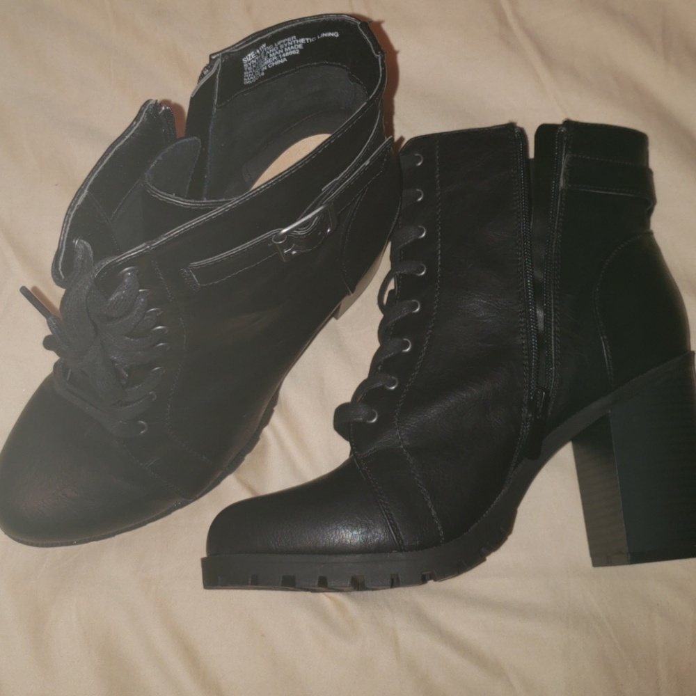Black booties